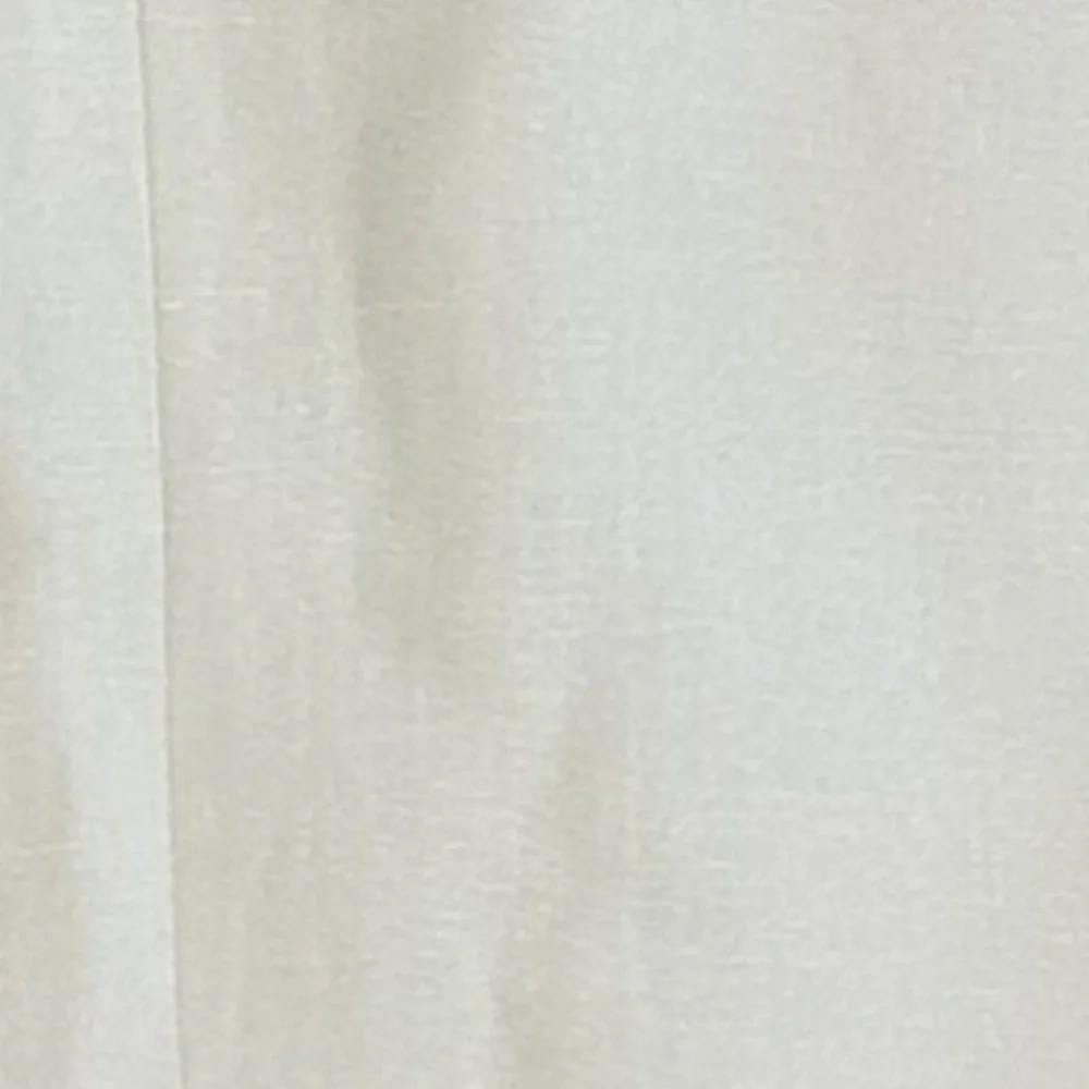 Karen Scott Women’s Cream Blazer Linen Rayon Shoulder Pads Minimalist Size 12